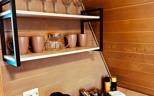 Частный дом А-фрейм Микс