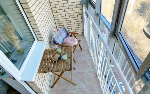 Апартаменты Студия Комфорт с Балконом Lesnaya