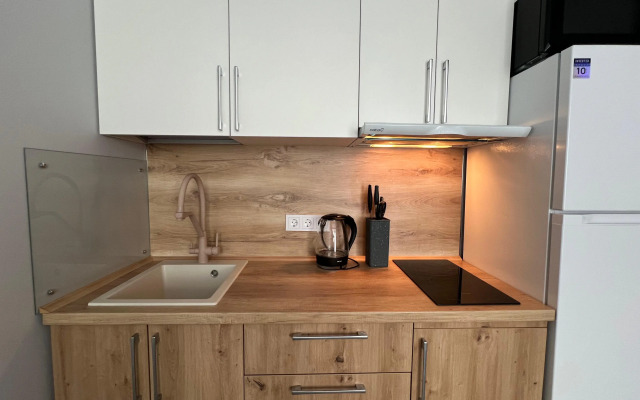 Studiya s Shikarnym Vidom na More Flat