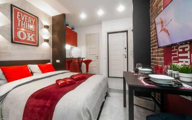 Квартира Стильнaя студия в ЖК кoмфoрт клaccа Савеловcкий Сити