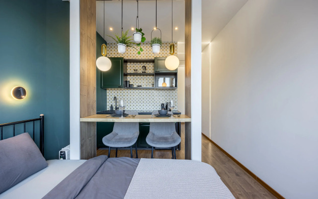 Апартаменты Уютные с Видом на Путевой Дворец