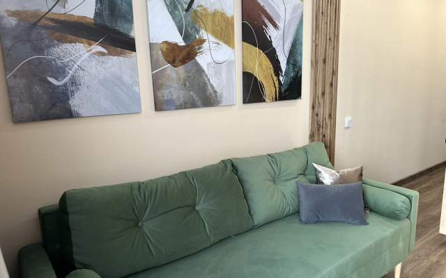 Апартаменты Уютные Современные с Балконом в ЖК Кислород (169)