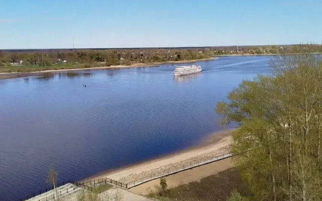 Квартира Трехкомнатная квартира с видом на Волгу