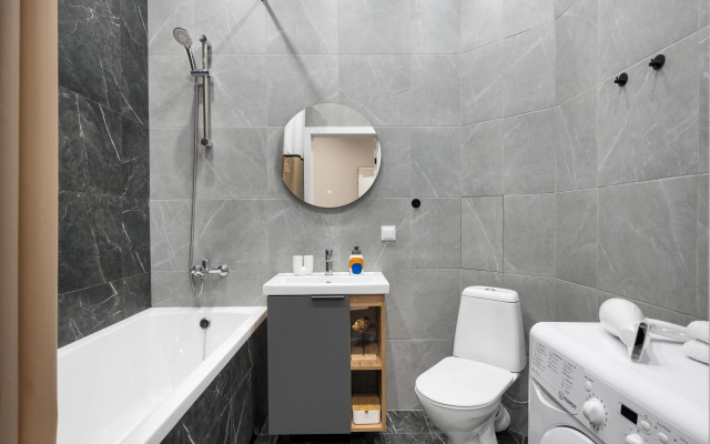 Квартира Дизайнерская 1к Рядом с Метро и Аквапарком