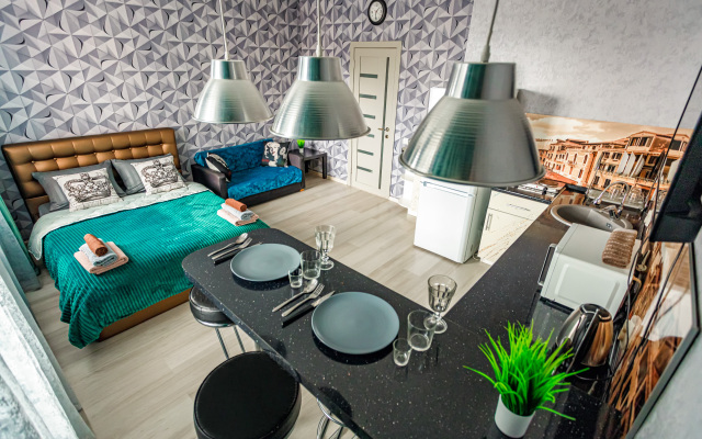 Квартира Видовая студия в доме Комфорт-класса ЖК Губернский