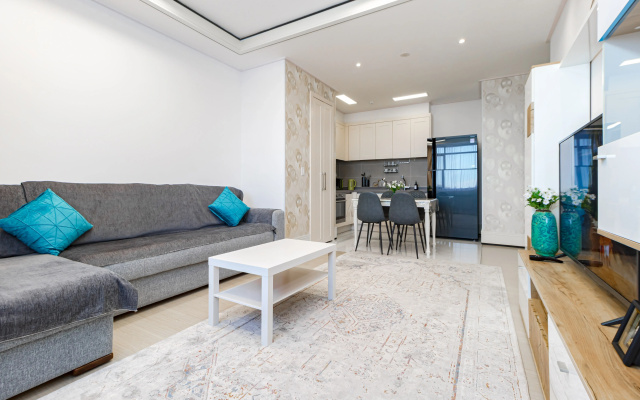 Apartamenty Sovremennaa Svetlaa v Odnom iz Prestiznyh Zilyh Kompleksov Goroda