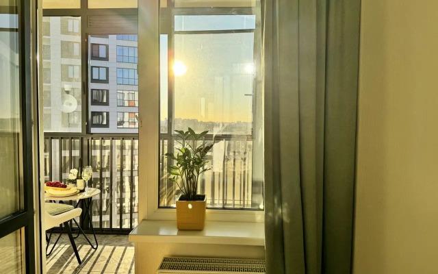 Апартаменты 1-комнатная видовая квартира "Высота"