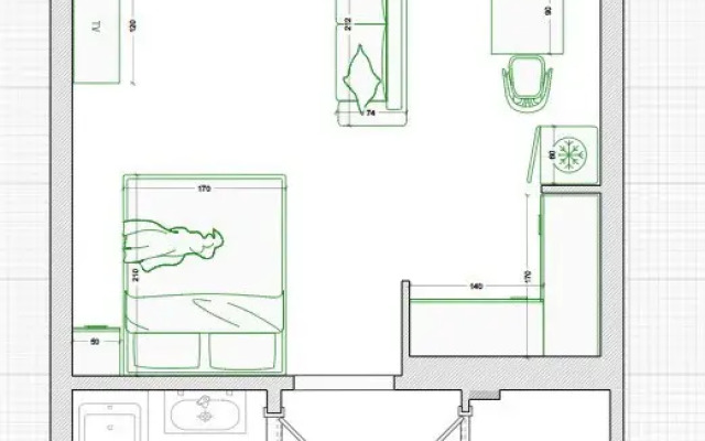 Apart 59 Studio Terra S Vidom Na Gorod Apartments