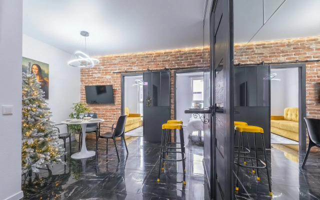 Апартаменты с кроватью из будущего ЖК Большой