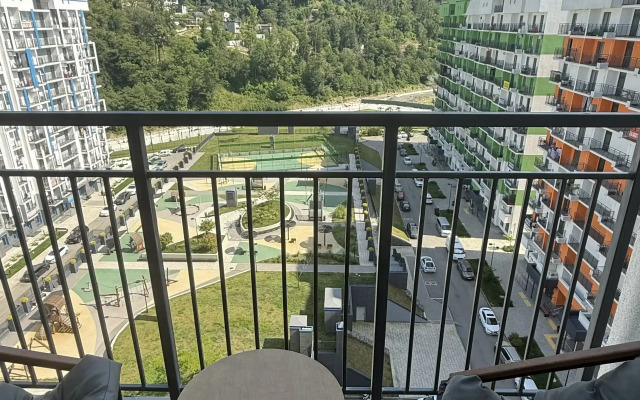 Uyutnaya Studiya S Vidom Na Gory Apartments