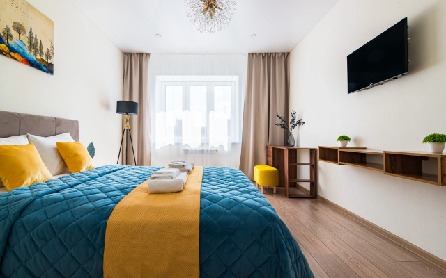 S Shirokoy Krovatyyu Na Prokopyeva 11 Ot Rentap Apartment