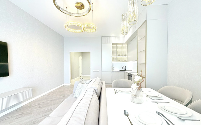 Квартира с дизайнерским ремонтом