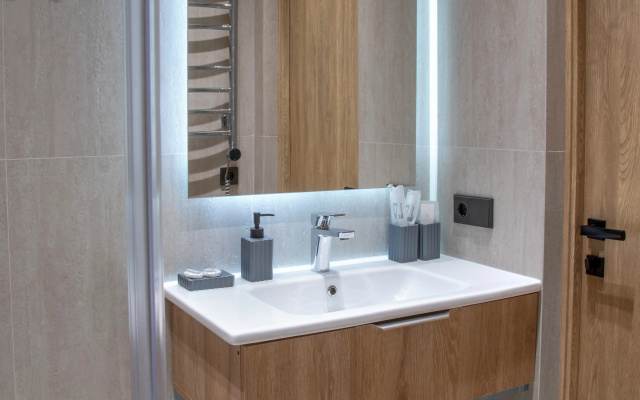 Apartamenty Premium Studia v elitnom ZK Nest One na 18 etaze (353)