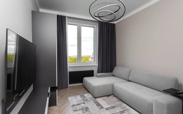 Квартира Уютная в центре с видом на парк