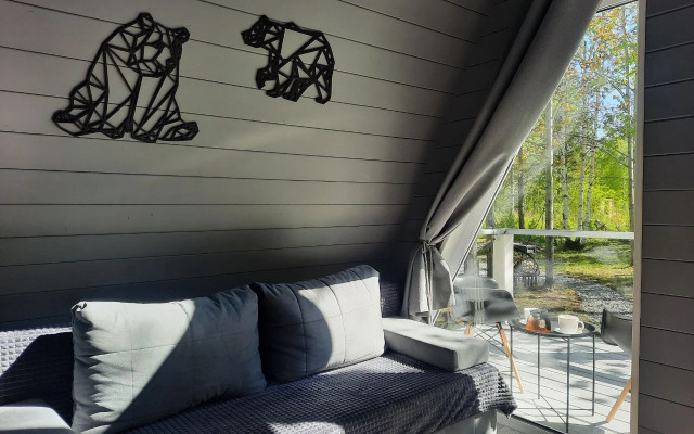 Гостевой дом уютный A-frame Свобода леса