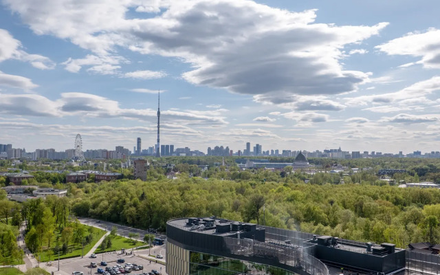 2 komn. De Luxe YES s vidom na VDNH i Ostankino Apartments