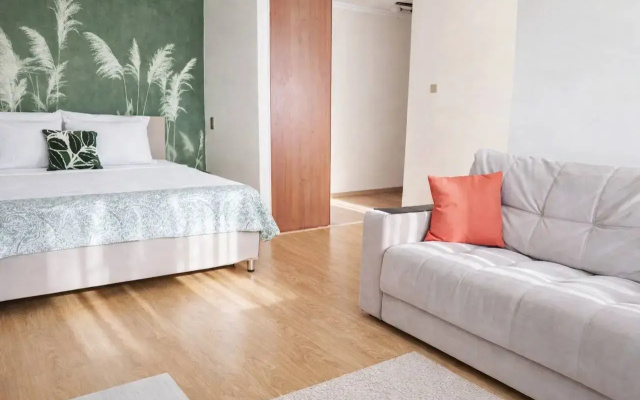 Квартира Однокомнатная Natalie Rooms рядом со сквером по улице Циолковского для 4 гостей