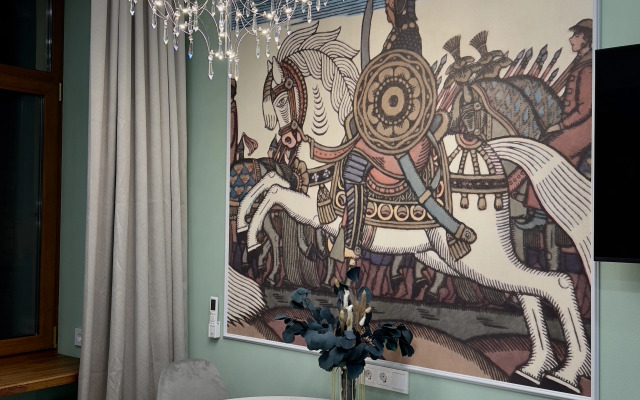 Апартаменты Студия с Уникальным Дизайном у Невского Проспекта