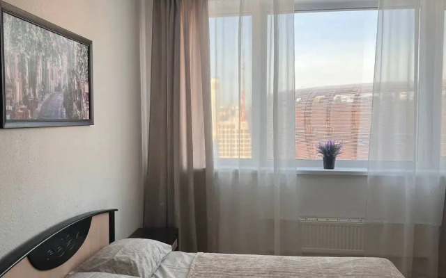 Апартаменты UyutnoEKB ЖК Артек Евродвушка с видом на Арену