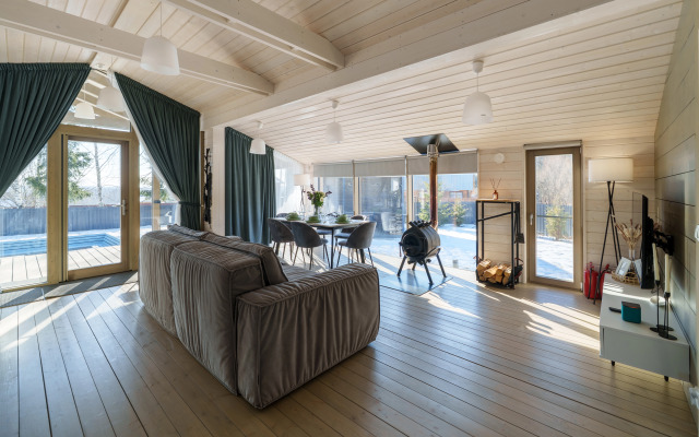 Частный Дом Моя Атмосфера ДубльДом с Дровяной Печью