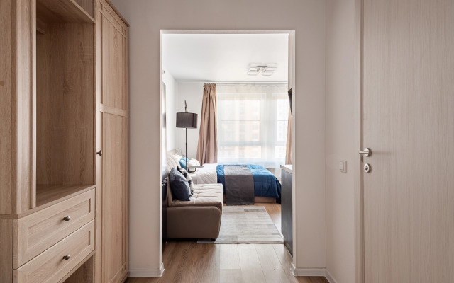 Uyutnaya studiya na chetveryih na Maloj Ochakovskoj Flat