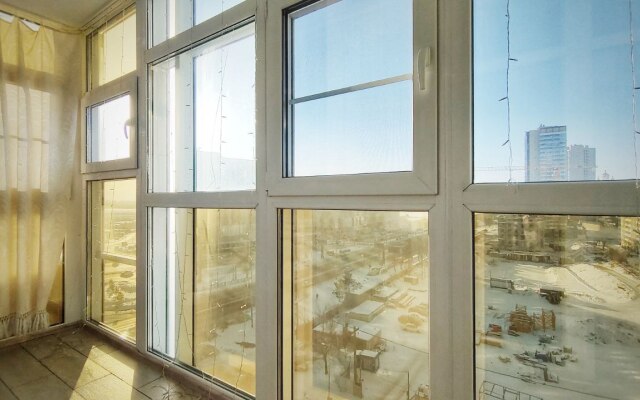 Квартира студия с видом на Амур и город