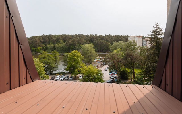 Квартира Просторная квартира с видом на озеро