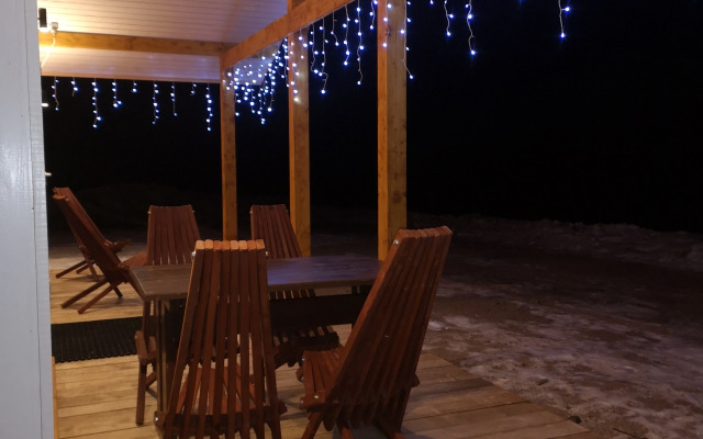 Гостевой дом с сауной вблизи реки и озера Ладоги Лисий берег