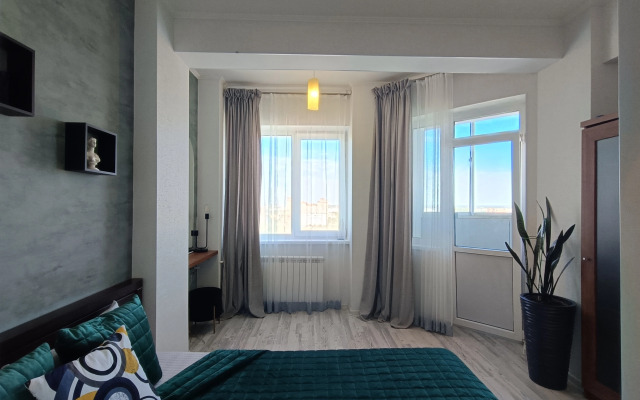 Квартира на 6 гостей с прекрасным видом на город