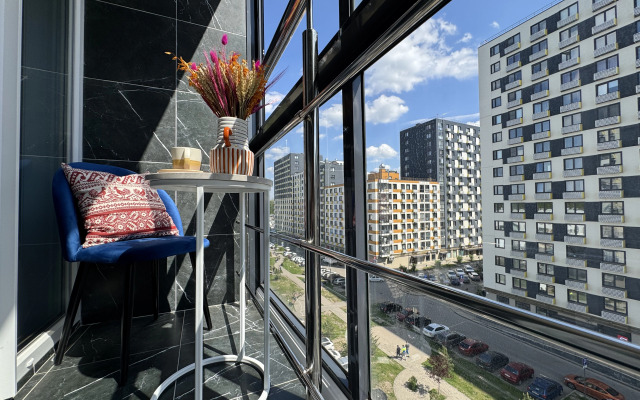 Povyshennoy komfortnosti s elementami russkogo stilya Flat