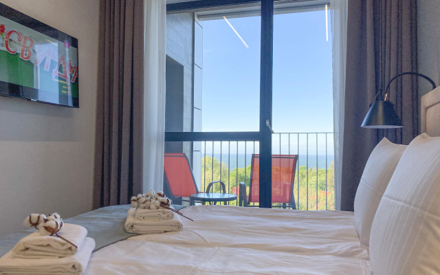 Апартаменты Сан Сити 10 с видом на море