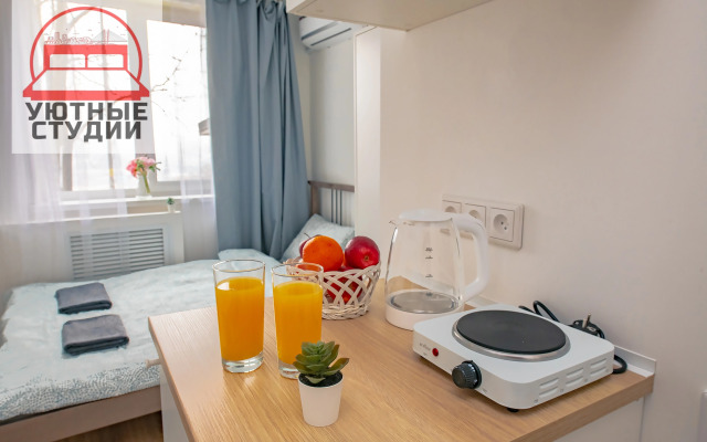 Уютная студия 1 на улице Котельникова