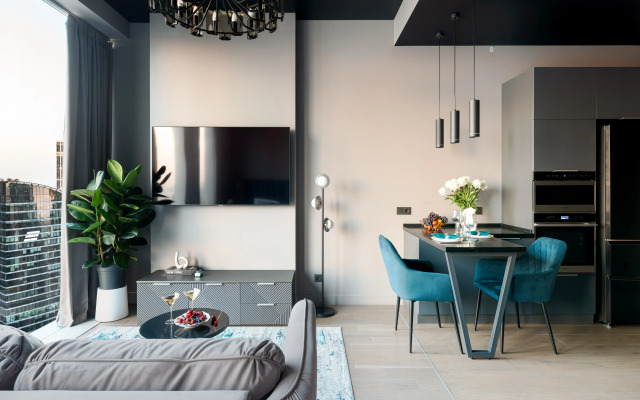 Квартира GM Apartments Видовые и Атмосферные в Москва Сити