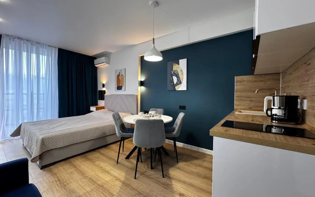 Квартира Студия в современном ЖК на берегу моря