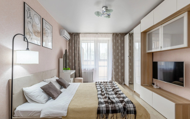 Квартира уютная светлая в новом ЖК рядом метро Аметьево