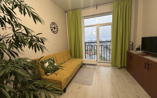 Апартаменты с отдельной спальней рядом с Пулковским парком