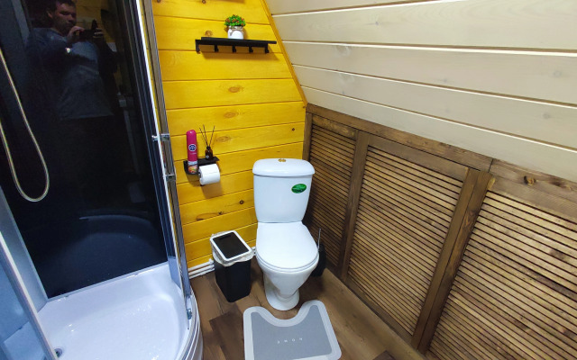 Частный Дом А-фрейм с банным чаном