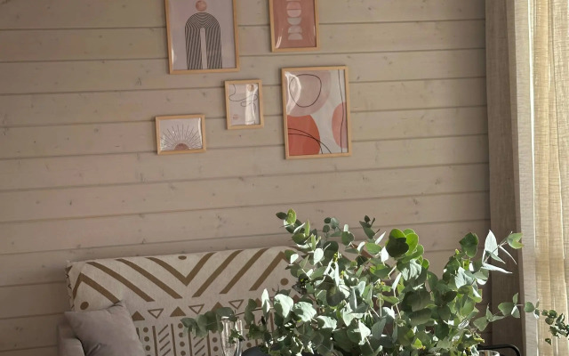 Частный дом Двухэтажный барнхаус с видом на горы