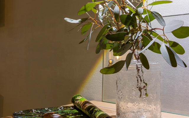 Квартира Ютно Колосья с качелью на балконе и видом на сосны в Зеленогорске