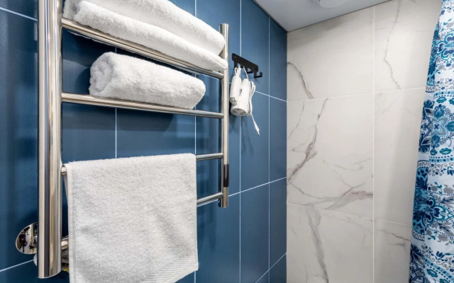 Апартаменты Студия с Кухней с Дизайнерским Ремонтом