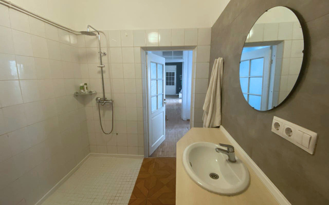 S Kaminom Na Vasil'evskom Ostrove Flat