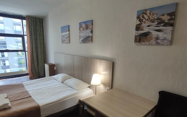 Квартира с панорамными окнами в ЖК Салют