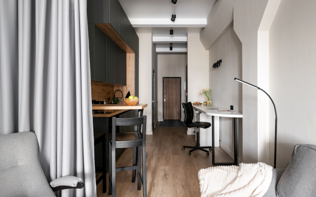 Апартаменты Студия в ЖК  Red Star Loft