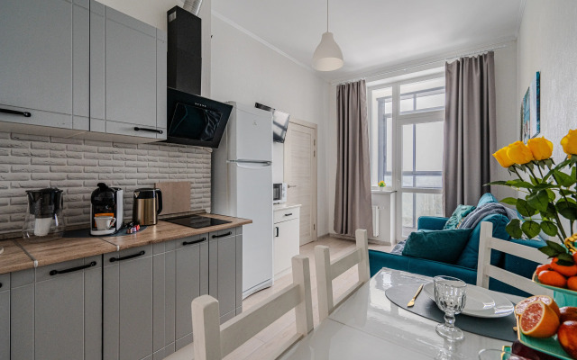 Апартаменты стильные на высоте птичьего полета в ЖК Веер Парк