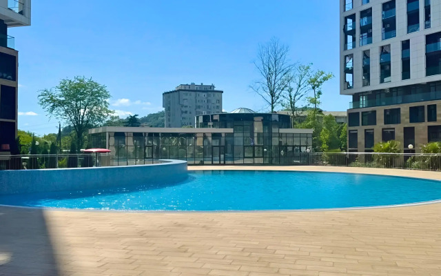 Stilnaya Ryadom s Luchshim Plyazhem Sochi Flat
