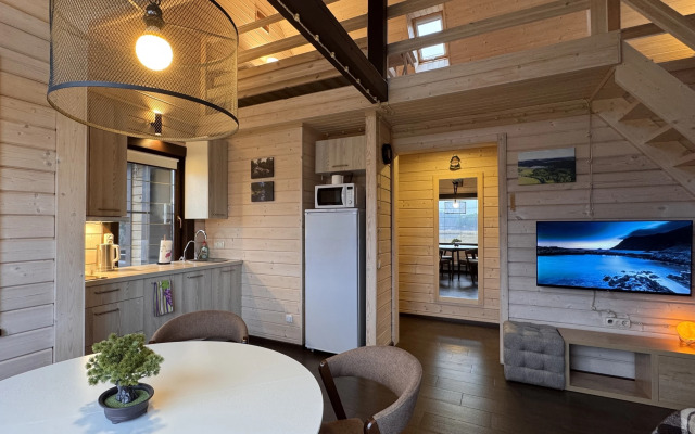 Частный дом 3 с Видом на Озеро Киркколампи и Собственной Сауной