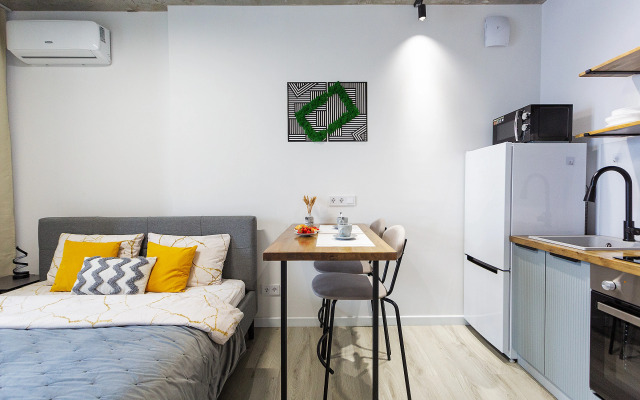 Апартаменты Студия Лофт на 24 этаже