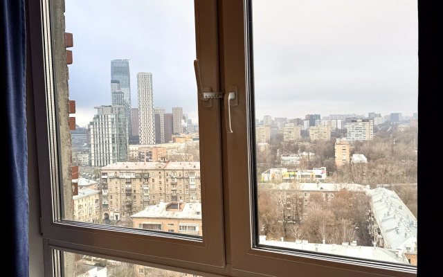 Апартаменты для 6 гостей с видом на Москва-Сити