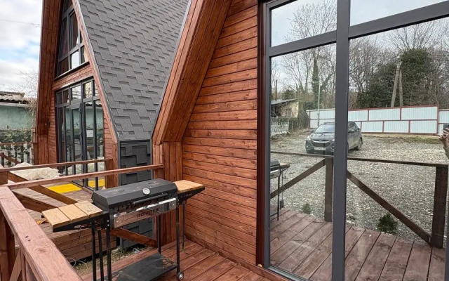 Частный дом А-Фрайм в Джубге