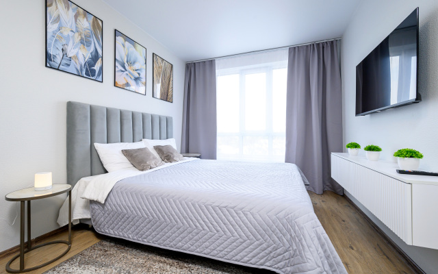 S Sovremennym Remontom V Novom Apart-Otele Nachalo Apartments